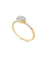 Anello Nanis Donna Dancing Elite in Oro giallo Diamante 0.20 Ct AS29-583-14 - AS29-583-14